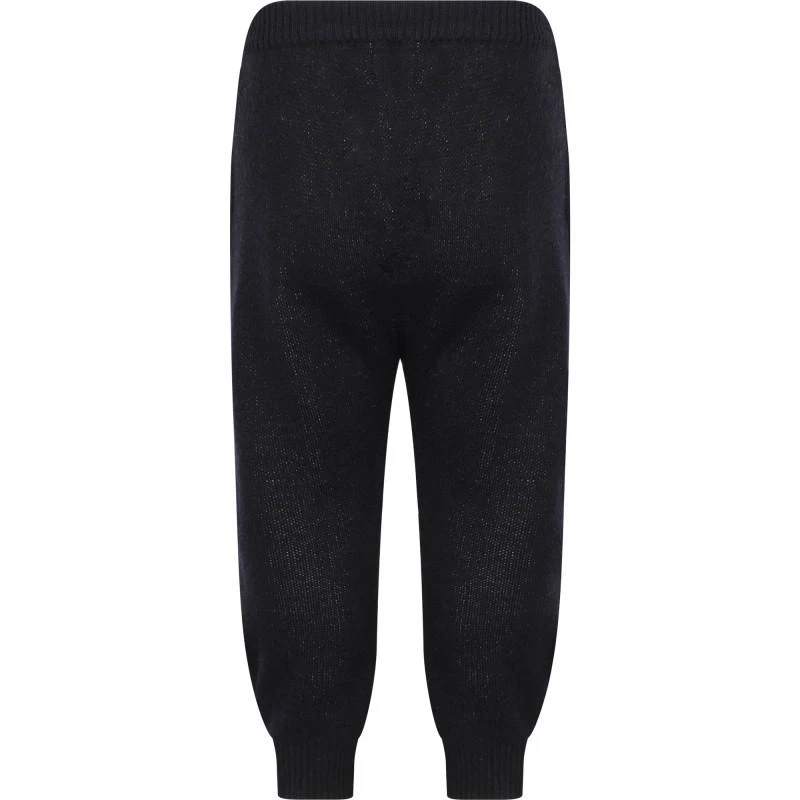 商品MOLO|Knitted sweatpants with smiley face details in galaxy blue,价格¥340,第2张图片详细描述