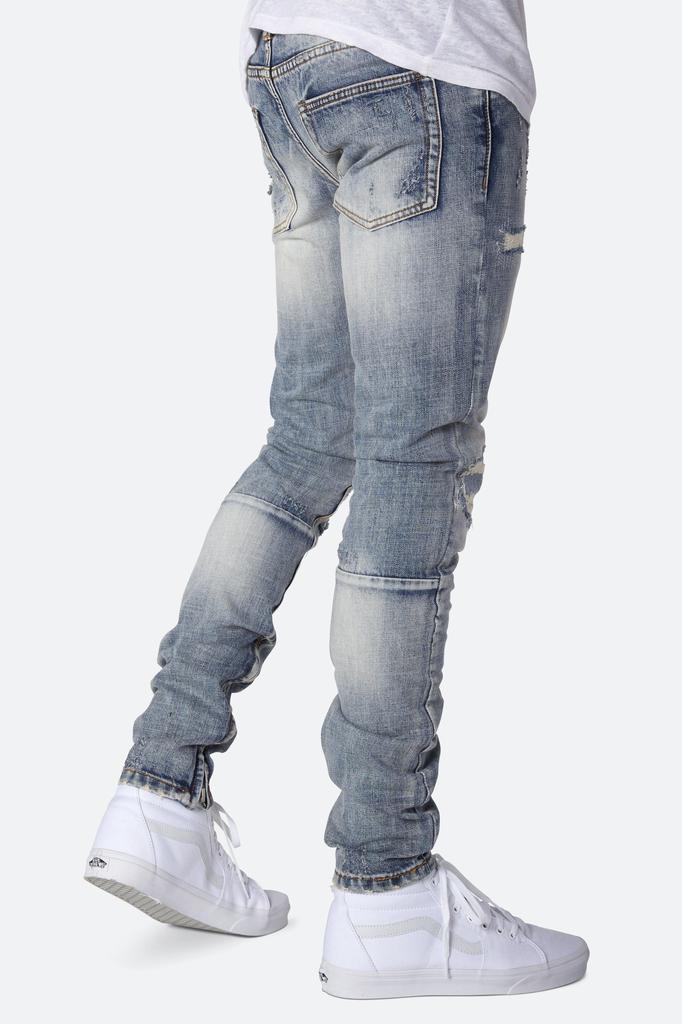 M1 Repaired Denim - Blue牛仔裤商品第8张图片规格展示