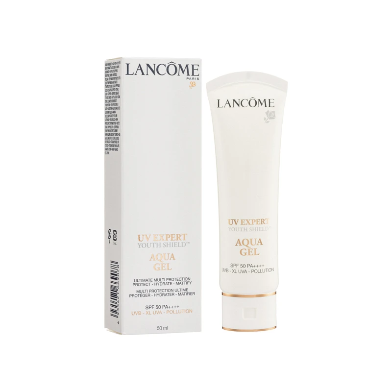 商品Lancôme|兰蔻小白管防晒霜清透水漾隔离乳物理面部防紫外线女清爽版50ml,价格¥453,第1张图片