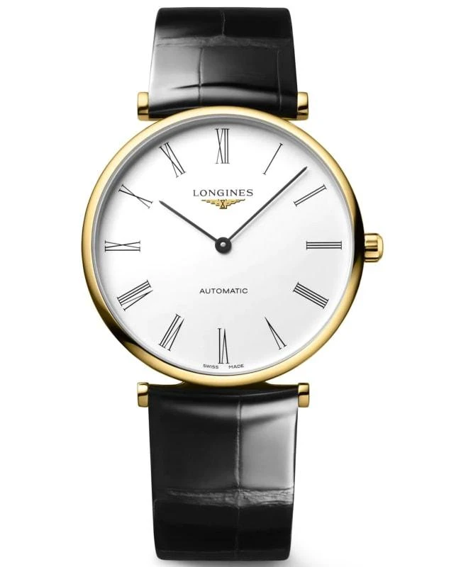 商品Longines|Longines La Grande Classique Automatic White Dial Leather Strap Women's Watch L4.918.2.11.2,价格¥11347,第1张图片