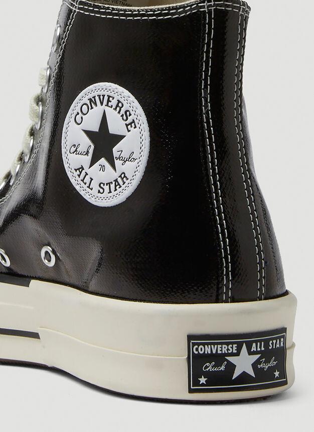 男款 Rick Owens联名Converse Turbodrk High 休闲鞋 黑色商品第5张图片规格展示