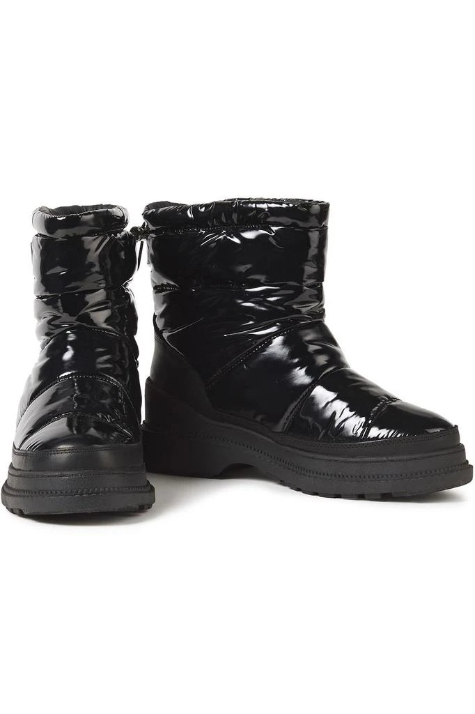 商品Sam Edelman|Carlton leather-trimmed coated-shell snow boots,价格¥381,第4张图片详细描述
