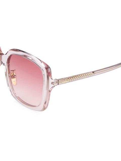 商品Chloé|Esther 57MM Square Sunglasses,价格¥2174,第5张图片详细描述