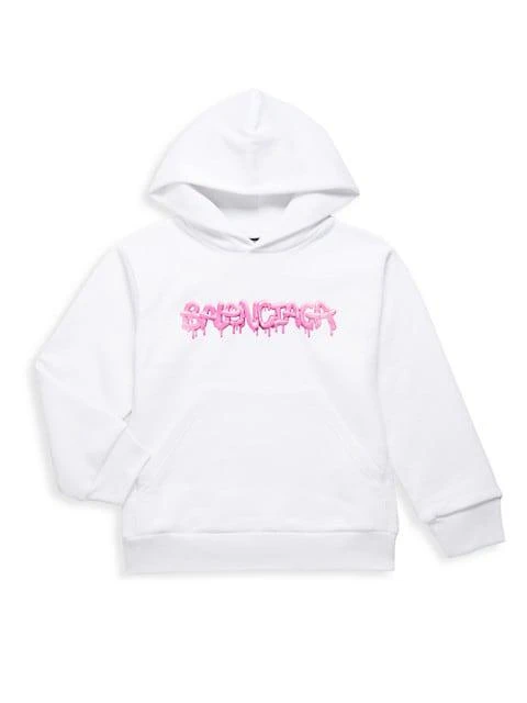 商品Balenciaga|Little Kid's &amp; Kid's Balloon Logo Hoodie,价格¥928,第1张图片