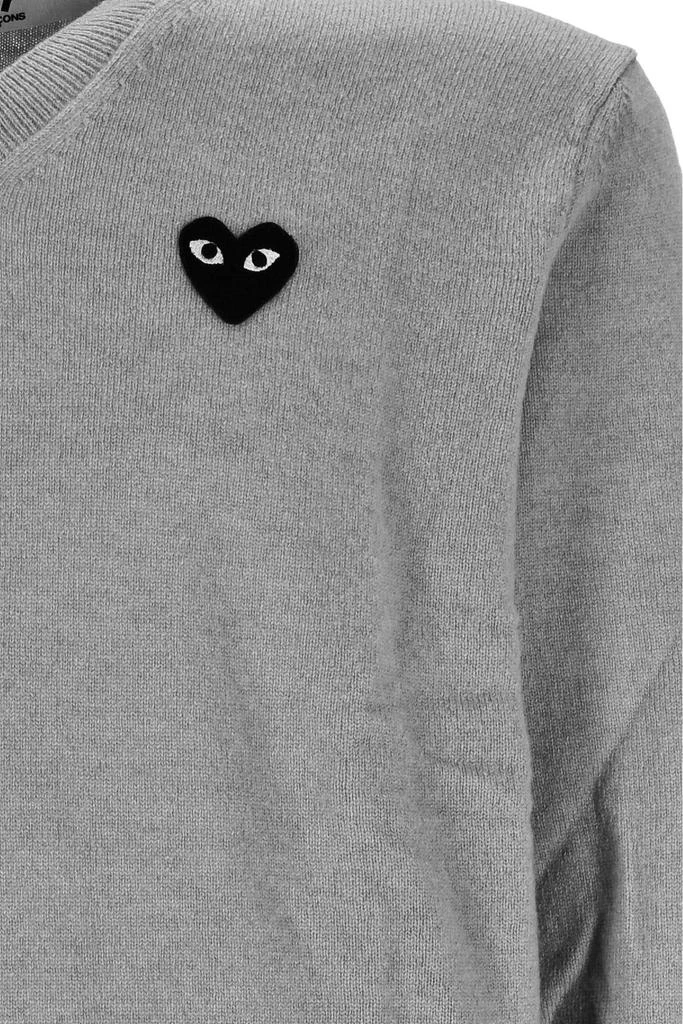 商品Comme des Garcons|Comme des Garçons Play Logo Patch Knitted Jumper,价格¥1486,第3张图片详细描述