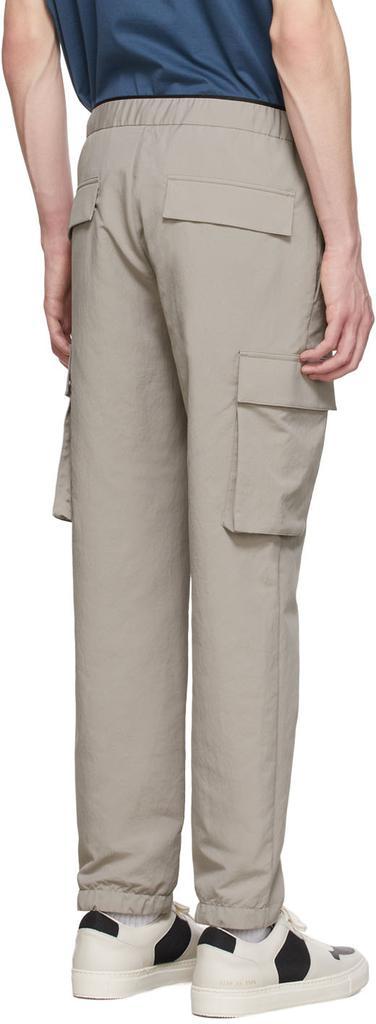 商品Theory|Taupe Recycled Polyester Trousers,价格¥1449,第5张图片详细描述