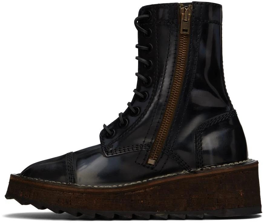 商品Acne Studios|Black Leather Boots,价格¥3351,第3张图片详细描述
