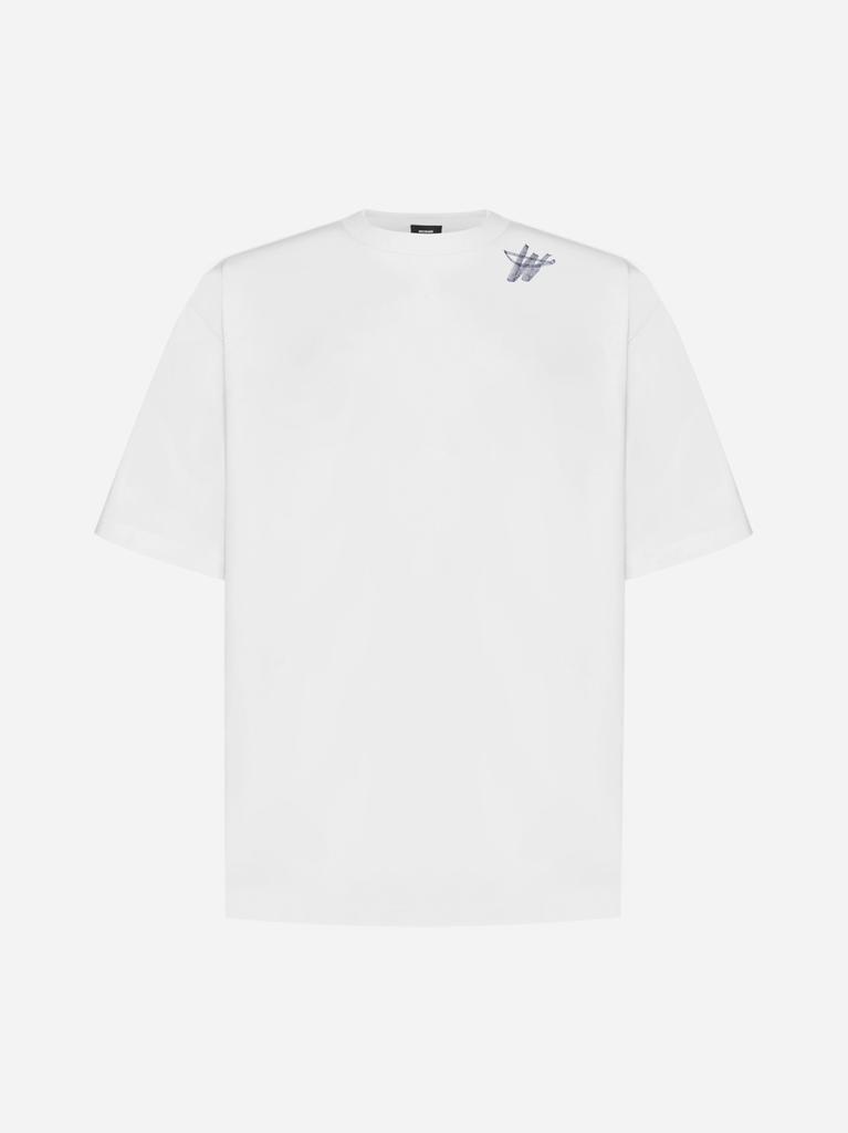 商品We11done|Logo cotton t-shirt,价格¥1683,第1张图片