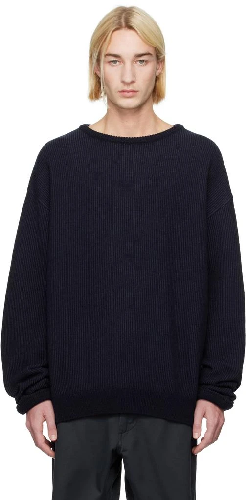 商品Nanamica|Navy KODENSHI Wool Sweater,价格¥3557,第1张图片