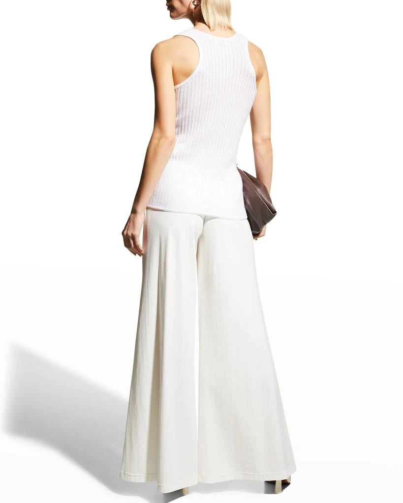 商品TSE Cashmere|Pique-Stitch Cashmere Razor-Back Tank,价格¥472,第4张图片详细描述