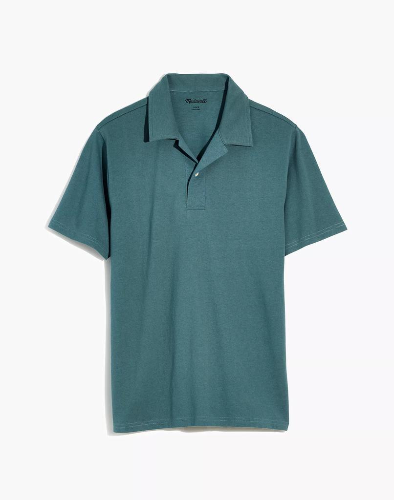 商品Madewell|Easy Short-Sleeve Polo Shirt,价格¥358,第6张图片详细描述
