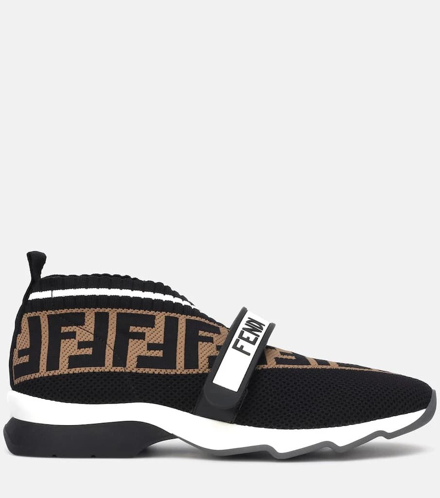 商品Fendi|Rockoko knit sneakers,价格¥6457,第5张图片详细描述