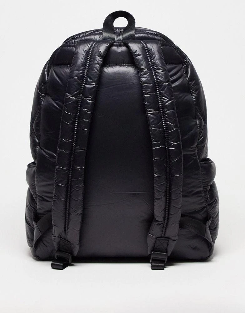 商品Topshop|Topshop Nina puffer backpack in black,价格¥128,第3张图片详细描述