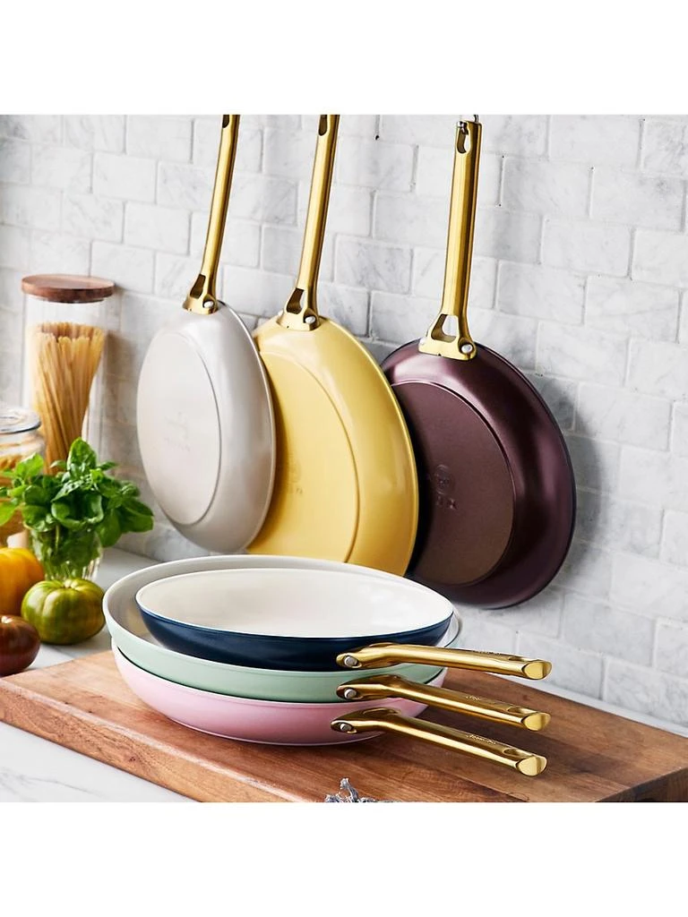 Reserve Blush 2-Piece 8-Inch & 10-Inch Ceramic Nonstick Fry Pan Set 商品