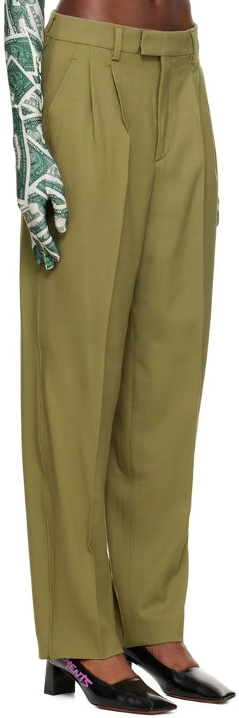 商品VTMNTS|Khaki Two-Pleat Trousers,价格�¥2549,第2张图片详细描述