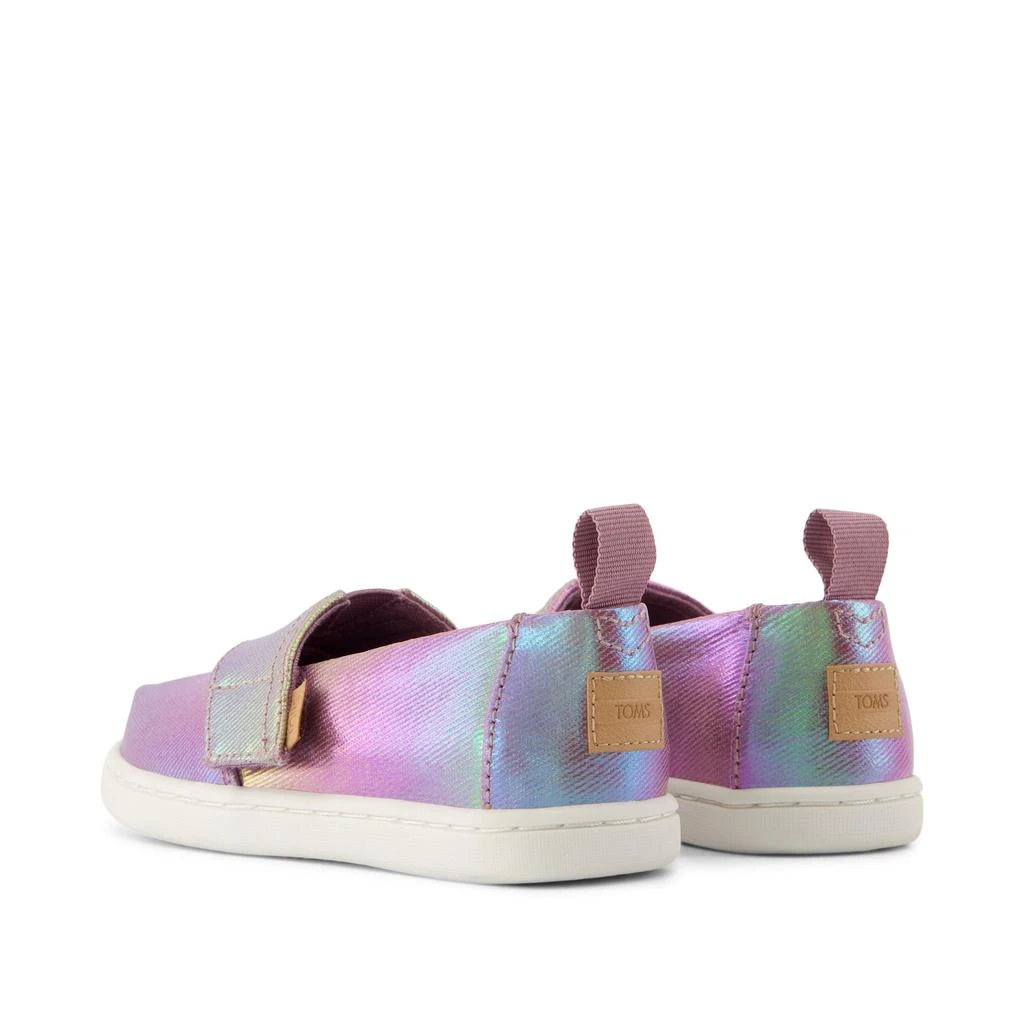 商品TOMS Shoes|Alpargata Purple Iridescent Toddler Shoe,价格¥180,第3张图片详细描述