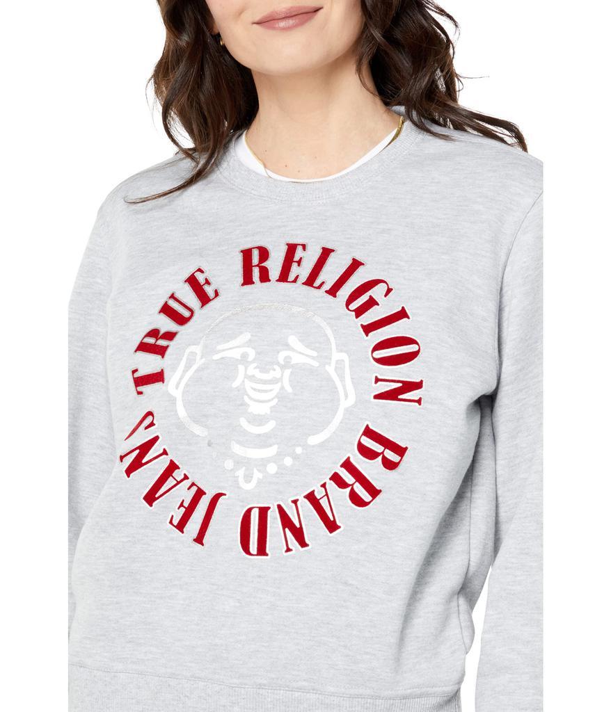 商品True Religion|Buddha Relaxed Pullover,价格¥844,第5张图片详细描述