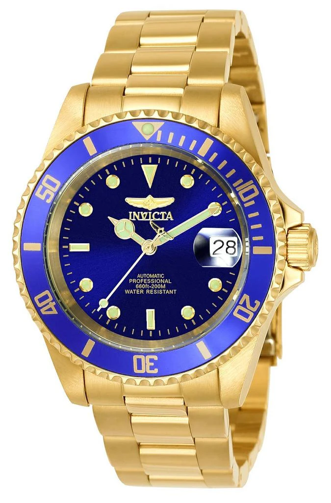 商品Invicta|Invicta Men's 8930OB Pro Diver Analog Display Japanese Automatic Gold Watch,价格¥709,第1张图片