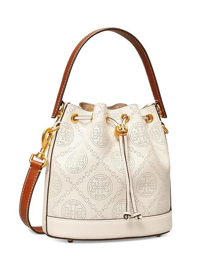 商品Tory Burch|T Monogram Perforated Bucket Crossbody,价格¥3730,第3张图片详细描述