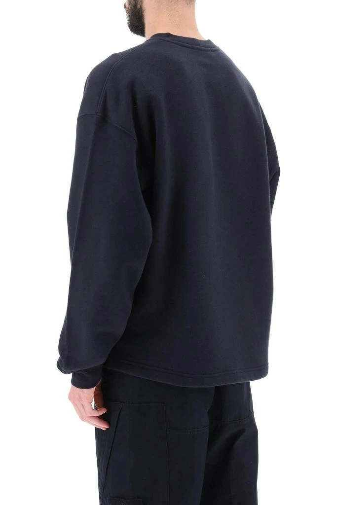 商品Stone Island|Lettering print oversized sweatshirt,价格¥1236,第4张图片详细描述