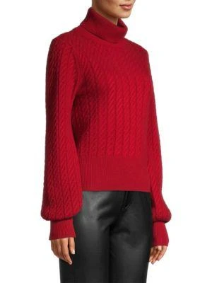 商品Tahari|Cashmere Turtleneck Sweater,价格¥599,第3张图片详细描述