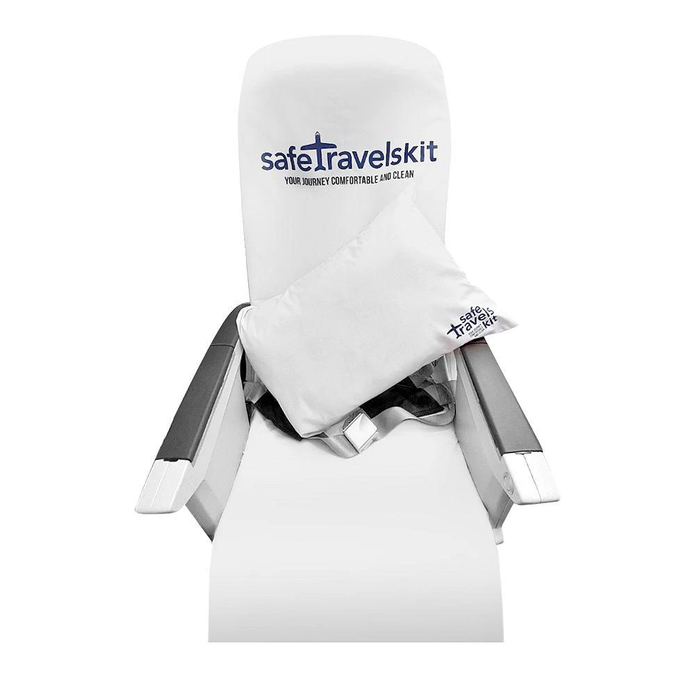 Luxury Travel Airplane Seat Cover & Pillow Case Set 商品
