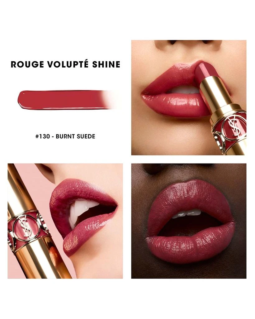 商品Yves Saint Laurent|Rouge Volupte Shine Lipstick,价格¥336,第4张图片详细描述