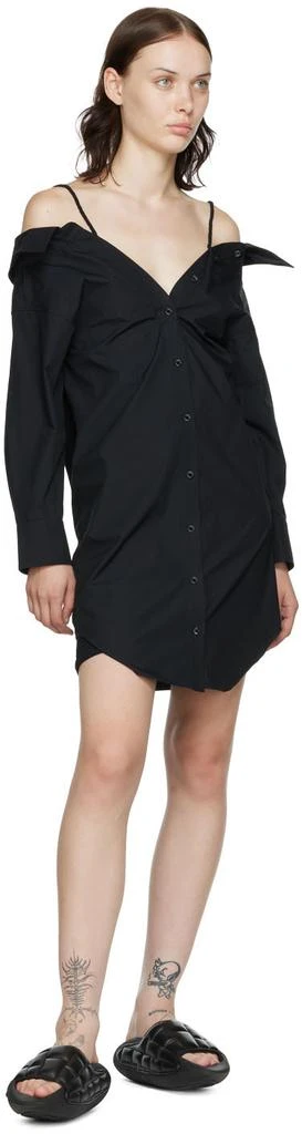 商品Alexander Wang|黑色露肩连衣裙,价格¥3223,第4张图片详细描述