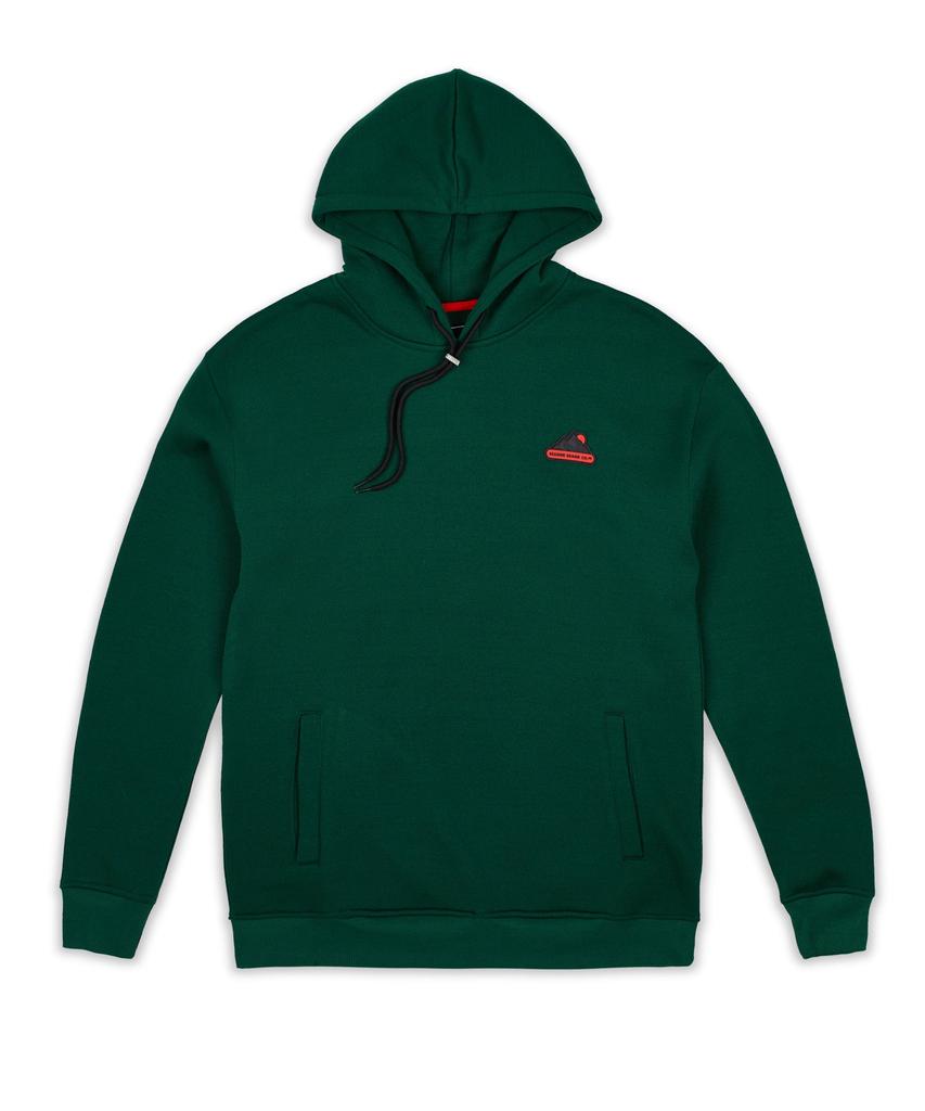 Wooster Core Collection Premium Hoodie With Patch - Green商品第2张图片规格展示