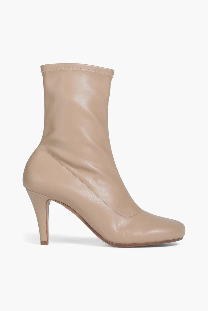 商品MAISON MARGIELA|Faux stretch-leather ankle boots,价格¥1676,第1张图片