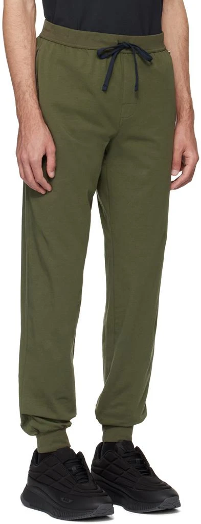 商品Hugo Boss|Khaki Embroidered Sweatpants,价格¥315,第2张图片详细描述