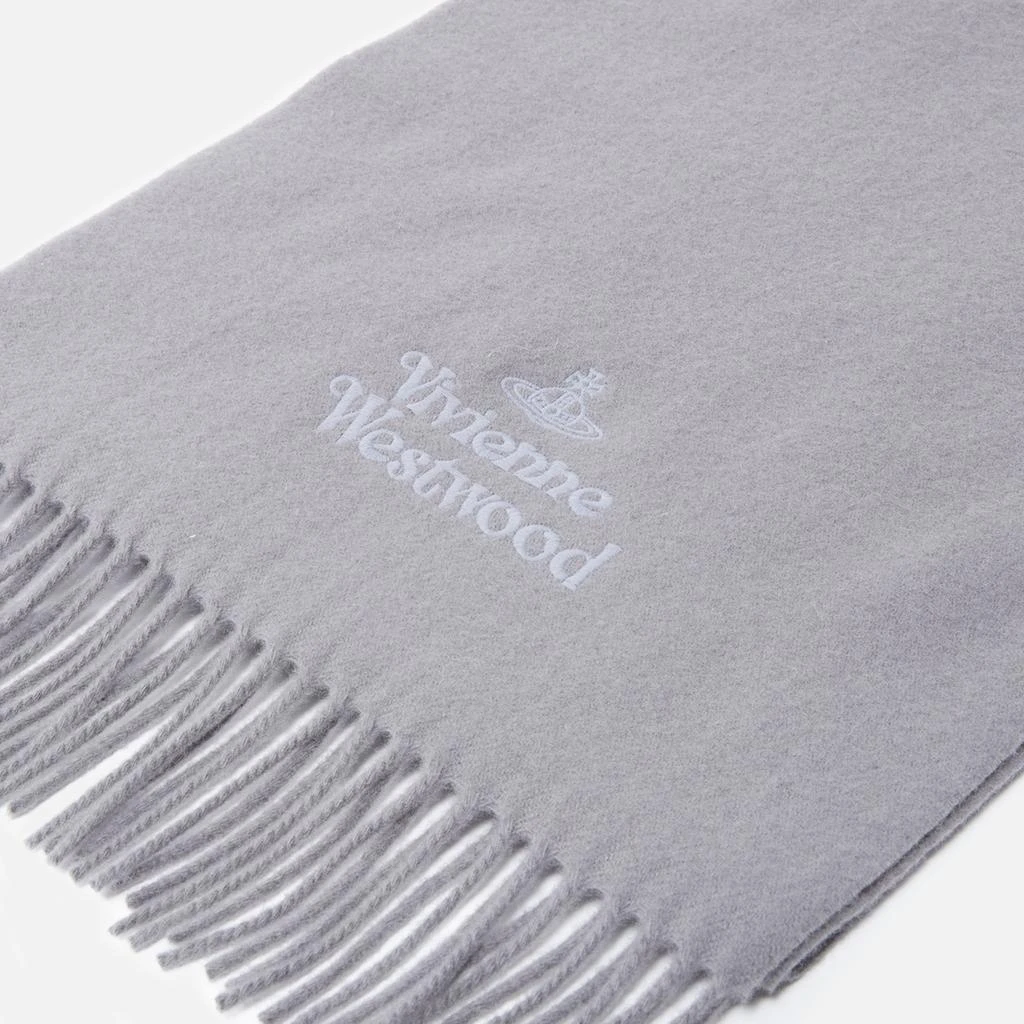 商品Vivienne Westwood|Vivienne Westwood Embroidered Logo Wool Scarf,价格¥814,第3张图片详细描述