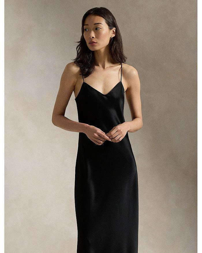 商品Ralph Lauren|Lauren Ralph Lauren Satin Midi Slip Dress,价格¥2097,第4张图片详细描述