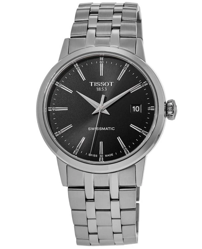 商品Tissot|Tissot Classic Dream Swissmatic Automatic Black Dial Steel Men's Watch T129.407.11.051.00,价格¥4398,第1张图片