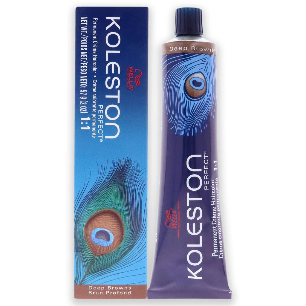 商品Wella|Koleston Perfect Permanent Creme Haircolor - 9 73 Very Light Blonde-Brown Gold For Unisex 2 oz Hair Color,价格¥131,第1张图片