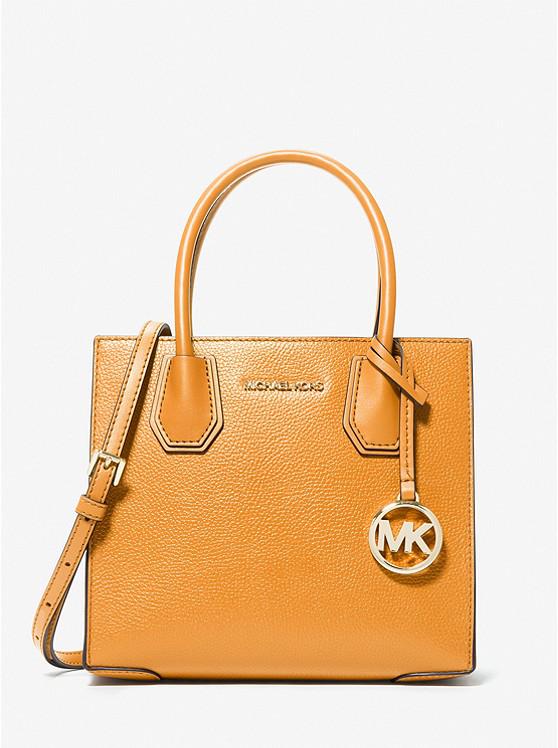 MICHAEL Michael Kors | Mercer Medium Pebbled Leather Crossbody Bag 875.86元 商品图片