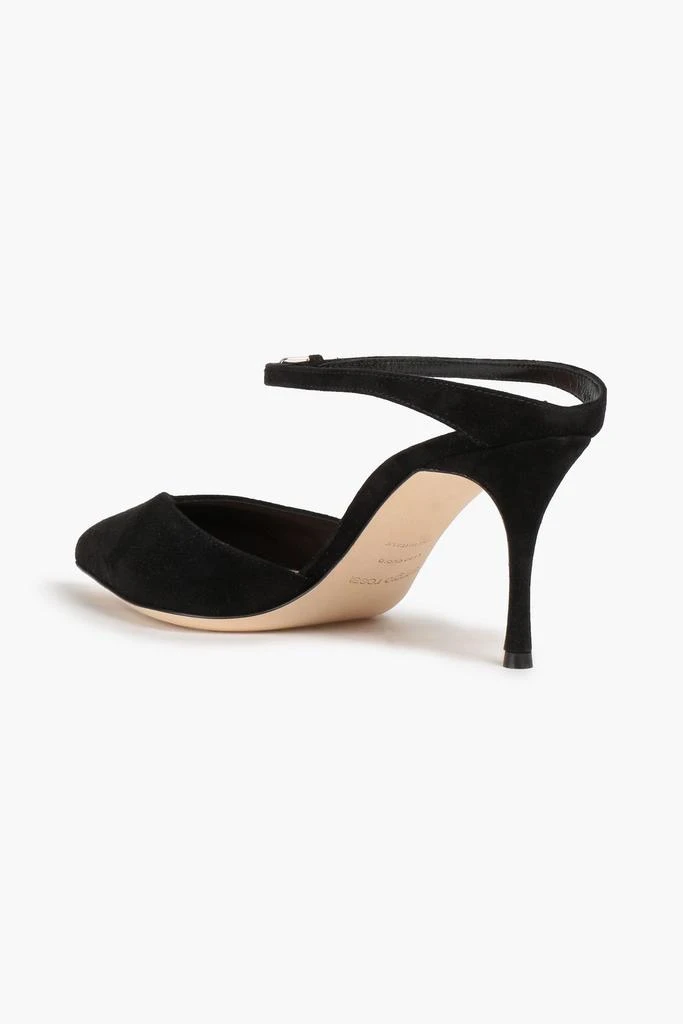 商品Sergio Rossi|Royal suede mules,价格¥2919,第3张图片详细描述