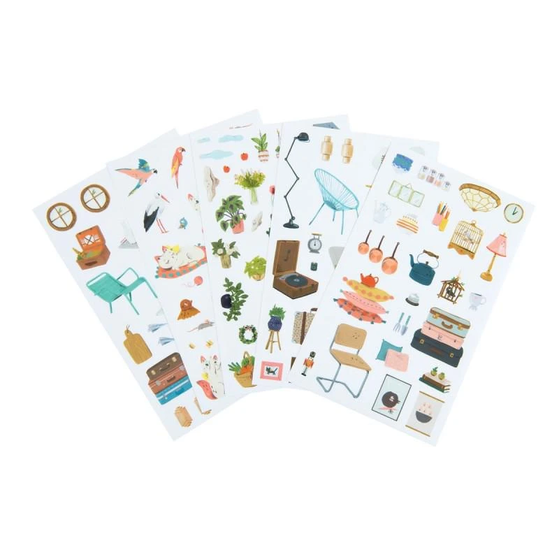 商品Moulin Roty|La parisienne sticker book,价格¥176,第2张图片详细描述