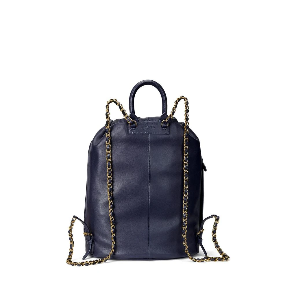 商品Ralph Lauren|Nappa Leather Medium Izzie Backpack,价格¥2402,第2张图片详细描述