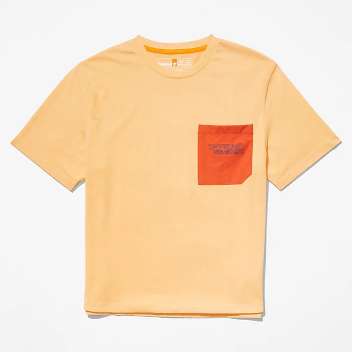 TimberCHILL™ Pocket T-Shirt for Women in Orange商品第6张图片规格展示