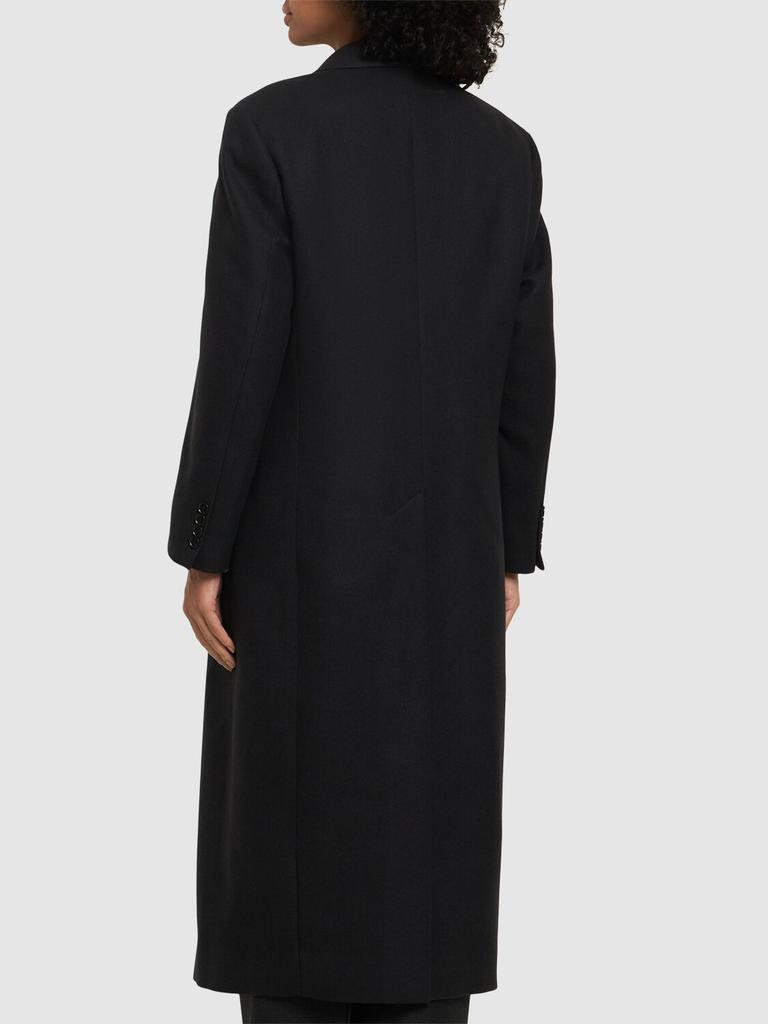 AURALEE Light Melton Chesterfield Wool Coat - Coats AURALEE Light Melton Chesterfield Wool Coat - Coats