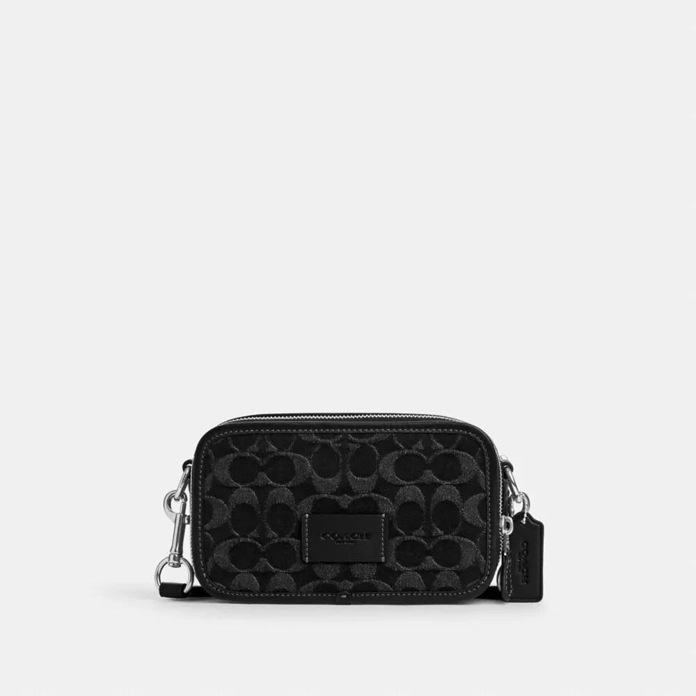 商品Coach|Wyatt Crossbody Bag In Signature Denim,价格¥1053,第1张图片
