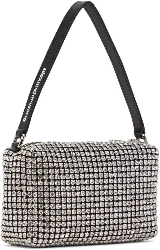 商品Alexander Wang|Black & Silver Heiress Bag,价格¥5531,第3张图片详细描述