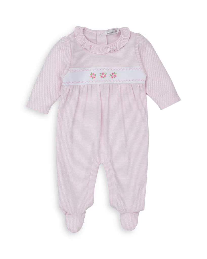 商品Kissy Kissy|Girl's Embroidered Footed Coverall - Baby,价格¥433,第1张图片