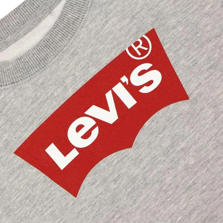 商品Levi's|Cotton Logo Sweatshirt Grey,价格¥132,第2张图片详细描述