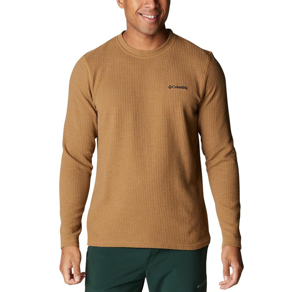 Men's Pine Peak II Waffle-Knit Long Sleeve T-Shirt商品第1张图片规格展示