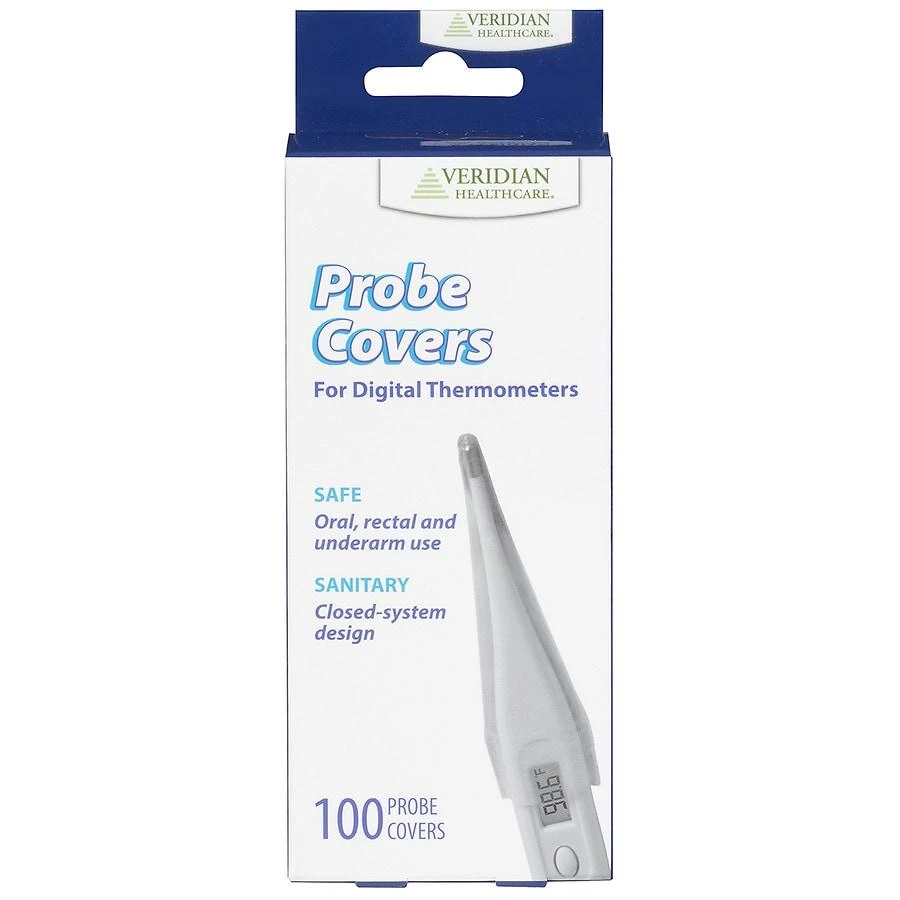 商品Veridian Healthcare|Probe Covers for Digital Thermometers,价格¥34,第1张图片