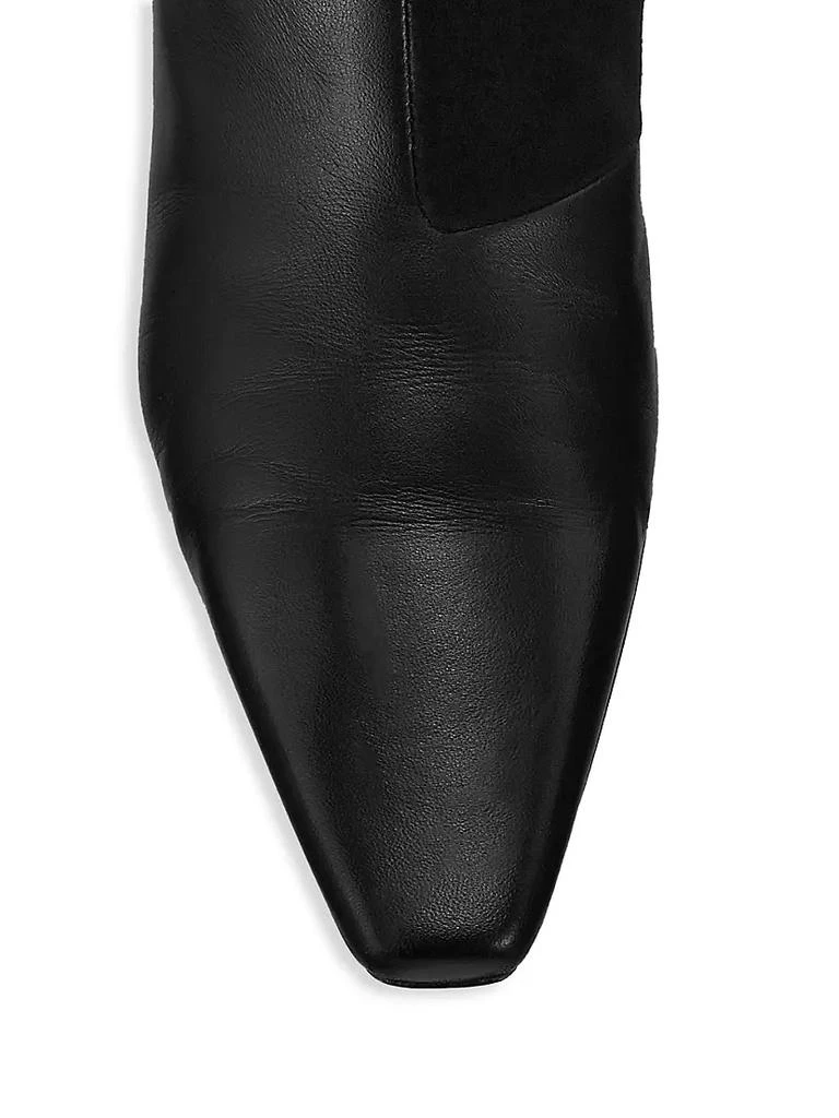 商品Totême|The Slim 50MM Leather Knee-High Boots,价格¥7749,第4张图片详细描述