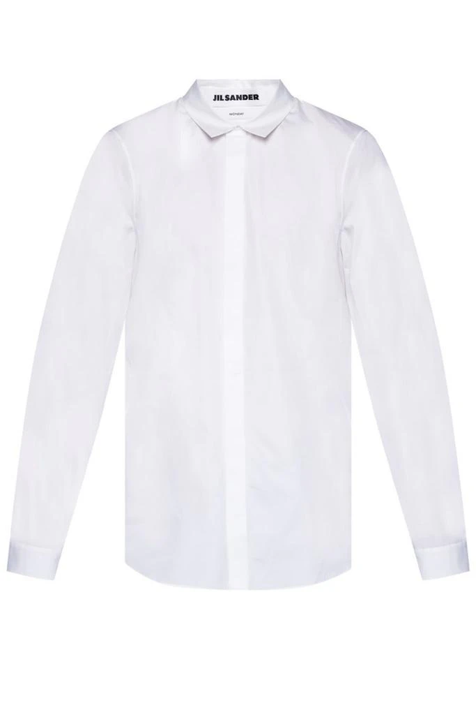 商品Jil Sander|Jil Sander Long-Sleeved Concealed Placket Shirt,价格¥2149,第1张图片