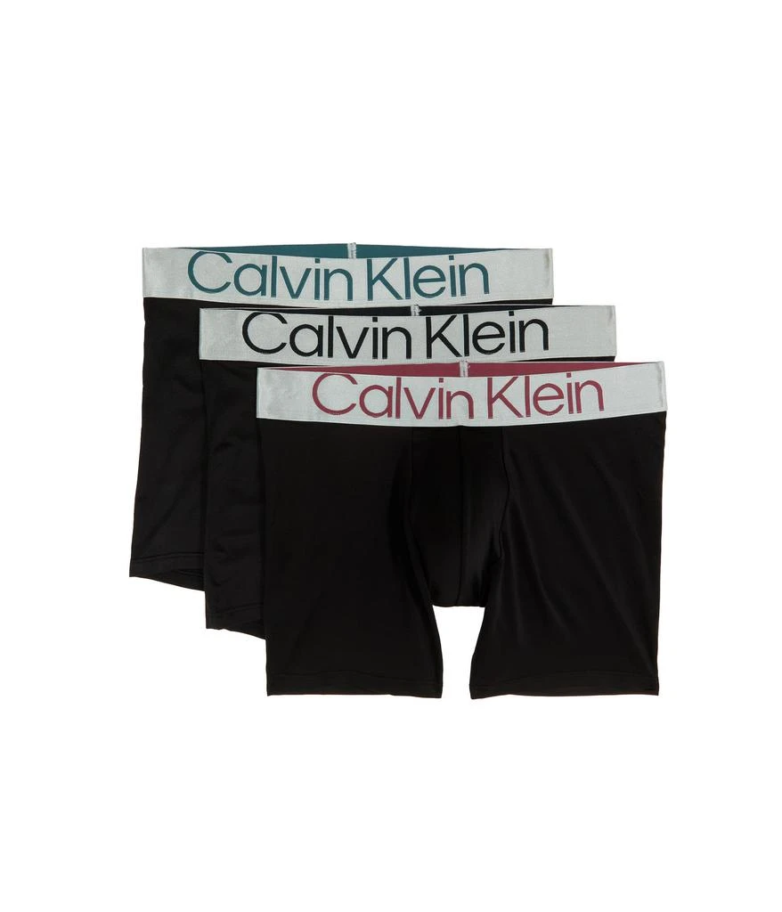 商品Calvin Klein|Sustainable Steel Micro Boxer Brief 3-Pack,价格¥321,第1张图片
